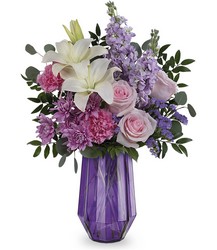 Lavender Whimsy Bouquet Cottage Florist Lakeland Fl 33813 Premium Flowers lakeland